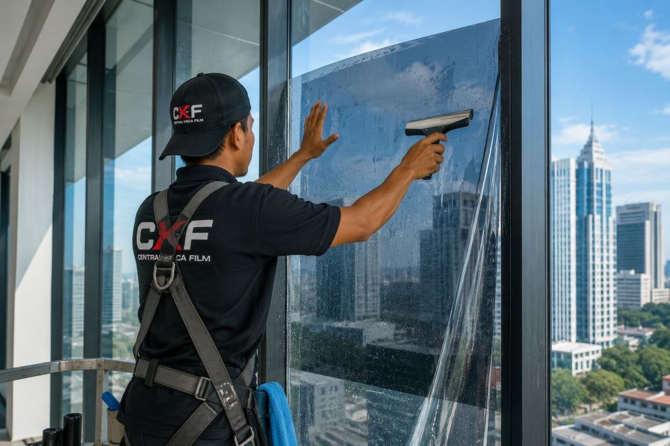 Kaca Film Gedung Solo Sukoharjo